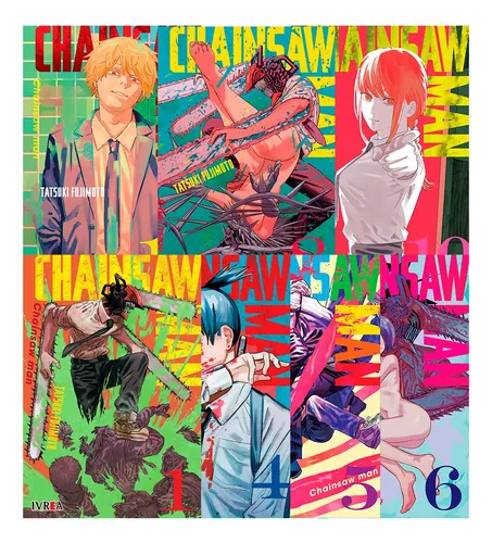 comprar Manga Chainsaw Man 6 Tomos Ver Numeros Ivrea Outlet