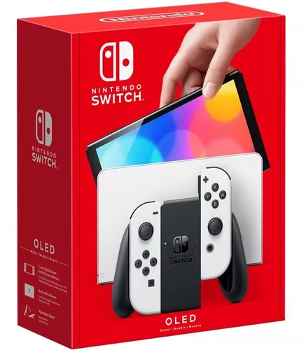 Console De Videogames Nintendo Switch Oled 17,8 Cm (7 ) 64 Gb Ecrã Táctil  Wi-fi Branco