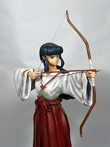 Kikyo Figura Anime Inuyasha Hecha A Mano (Usado)