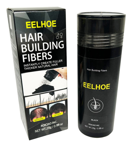 28g Fibras Capilares Con Bomba Aplicador Cabello Calvicie