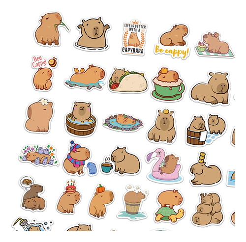 , 2 X 50 Uds. De Pegatinas De De Dibujos Animados,