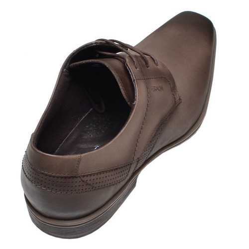 Sapato Social Masculino Vegetale Kaki Ferracini Marrom Fosco | Mercado Livre