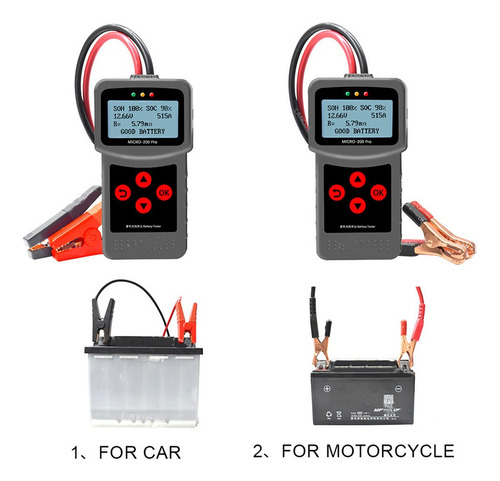 Testador De Bateria De Carro Com Capacidade De Carro Micro-2