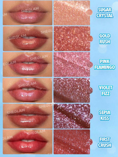 Sheglam Brillo Labial Voluminizador Pout-perfect Shimmer 6pz Multicolor