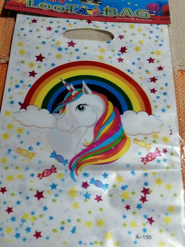 Bolsita Para Sorpresitas Unicornio X 10-