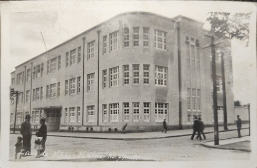 Antigua Foto Postal Liceo Niñas Valdivia 1940 (ff122