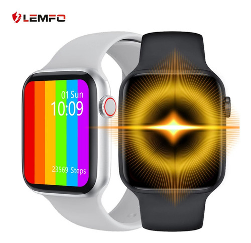 Reloj Inteligente Lemfo Termometro Rcardíaco Presionart Ip68