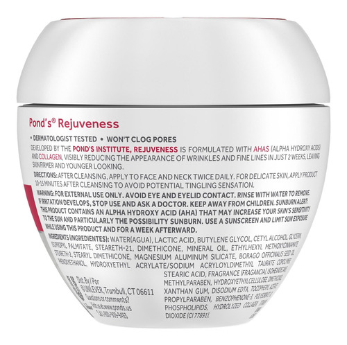 Crema Pond's Anti Envejecimiento 14.1 Onzas Rejuveness