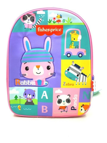 Mochila 12'' Fisher Price Rabbit Espalda (3908)