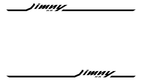 Adesivo Suzuki Jimny Hr Lateral Jmny02