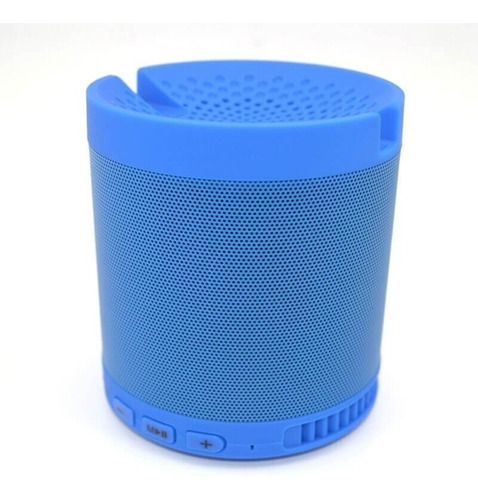 Caixinha Som Bluetooth - Entrada Pen Drive, Micro Sd, Fm Cor Azul