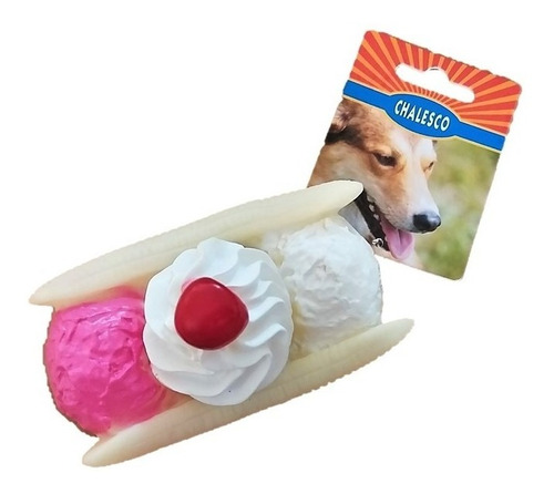 Brinquedo Cachorro Banana Split Sonoro Filhote/ Raça Pequena