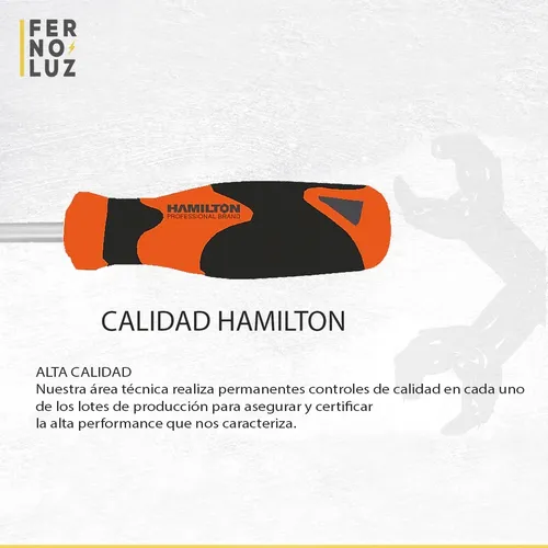 Destornillador Punta Torx T6 Hamilton Profesional Imantado