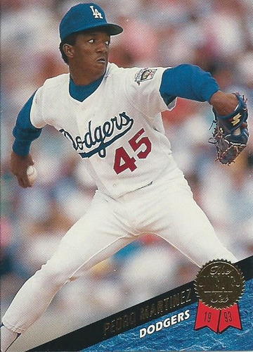 Barajita Pedro Martinez Leaf 1993 #163 Dodgers