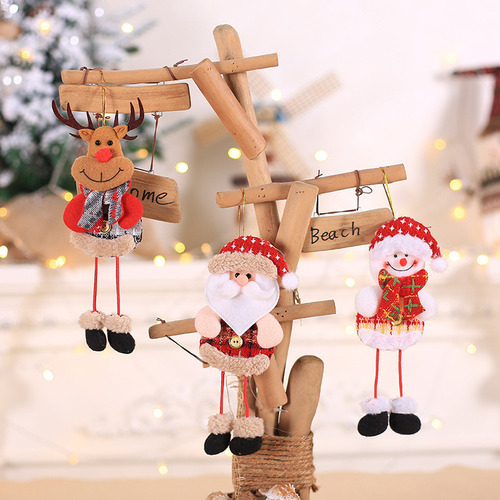 6 Colgante Decorativo For El Árbol Navidad Muñecas Pequeñas