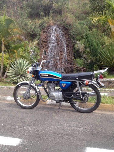 Imagem 1 de 8 de Honda Cg125 1977 Placa Preta