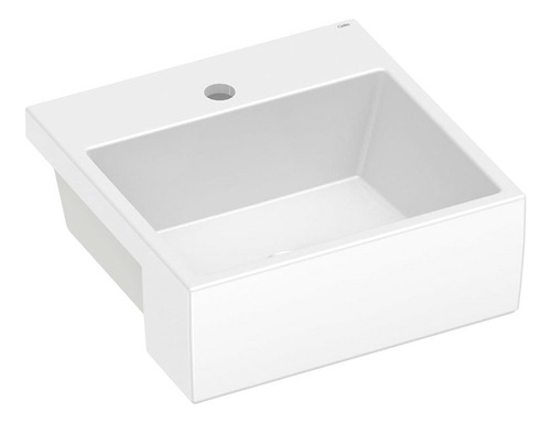 Cuba Semi Encaixe Celite - Com Mesa Basic Q2 410mmx410mm Bra