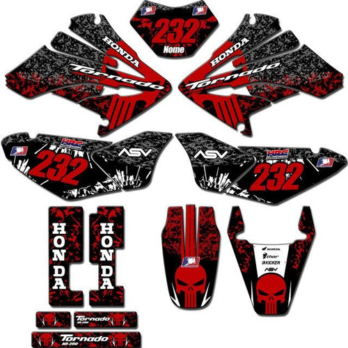 Kit Adesivos Tornado Xr250 2006 A 2008 Trilha Torn-19