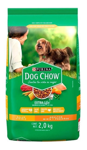 Dog Chow Adulto Raza Pequeña 20kg