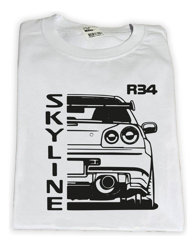 Camiseta Nissan Skyline Gtr R34 