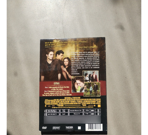 Dvd La Saga Crepúsculo Luna Nueva Edición Limitada