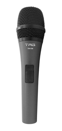 Imagem 2 de 2 de Microfone Tagima Tm-538 Dinamico E Cardióide + Cabo 5m