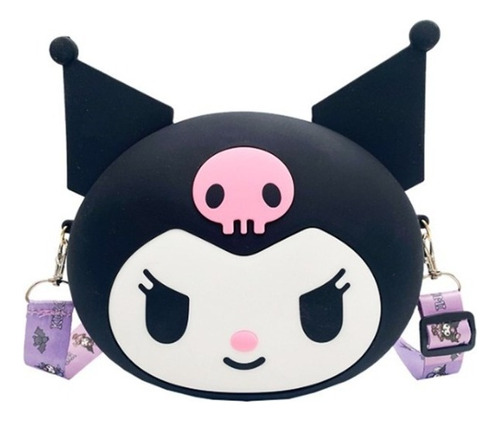 Bolsa Kuromi (hello Kitty) Calidad Premium Color Negro