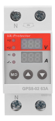 Protector De Voltaje/corriente De Pantalla Digital