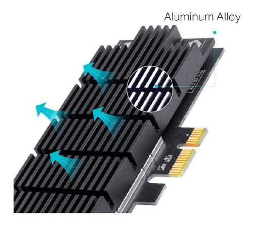 Imagen 2 de 10 de Placa De Red Wifi Pci-e Tp-link Archer T6e