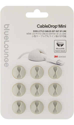 Bluelounge Cabledrop Mini  Blanco - Sistema De Gestion De C