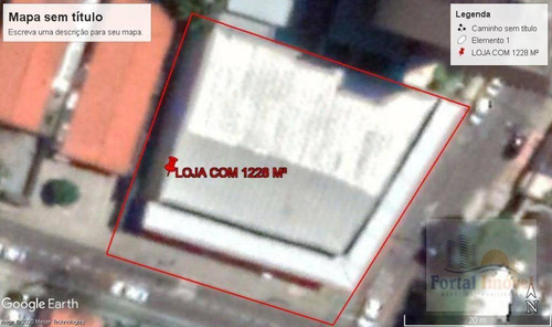 Loja Na Aldeota, Esquina, 1228 M² Com 20 Vagas - Pr0016