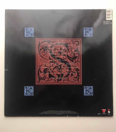 Keith Sweat - Ill Give My Love To You - Disco Lp Usa (Usado)