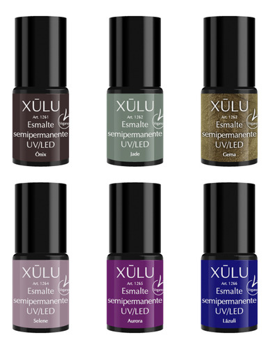 Kit Esmaltes Gel Semipermanentes Profesionales Apto Vegano