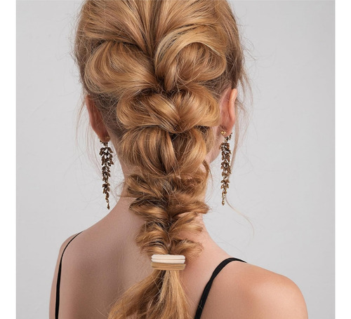 10 Cintas Elásticas Para El Pelo, Bandas De Algodón, Coleter