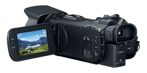 Cámara de video semiprofesional Canon Vixia 4K NTSC negra