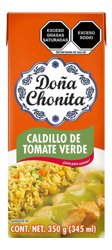 3 Pza Caldillo De Tomate Verde La Costeña Doña Chonita 350 G