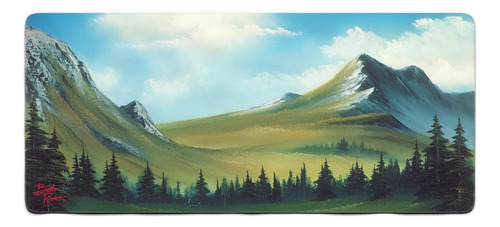 Tapete De Mesa De Bob Ross Para Desktop, Grande Almofada De