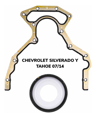 Empacadura Estopera Motor Trasera Chevrolet Silverado 07/14