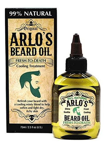 Aceite Para Barba Arlo - Frescura Total 2.5 Oz