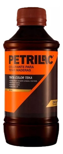 Tinta Base Aceite De Teka 60cc Petrilac Dimension Color Pint