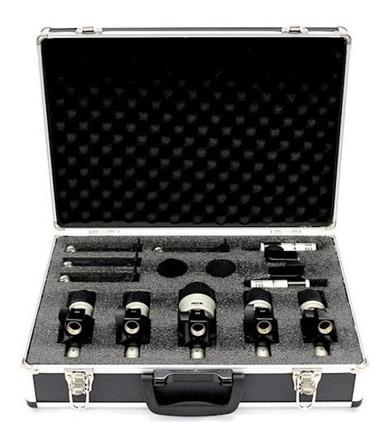 Microfone Para Bateria Vokal Vdm7 Kit Profissional 7 Peças