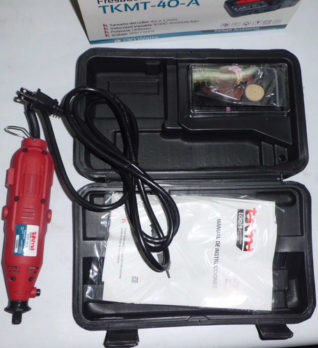 Fresadora 130 Watts Kit 40 Piezas Accs. Takima Nueva! 50vdes