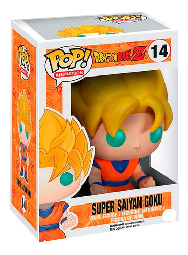 Funko Pop Dragon Ball Z Super Saiyan Goku #14