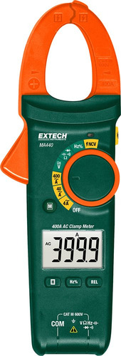 Extech Medidor De Abrazadera Ma440 Con Detector De Voltaje S