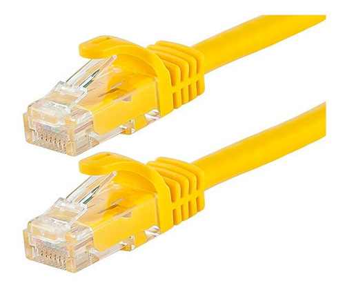 Patch Cord 1 Metro Furukawa 35123801 Cat6 Amarillo Cable Red