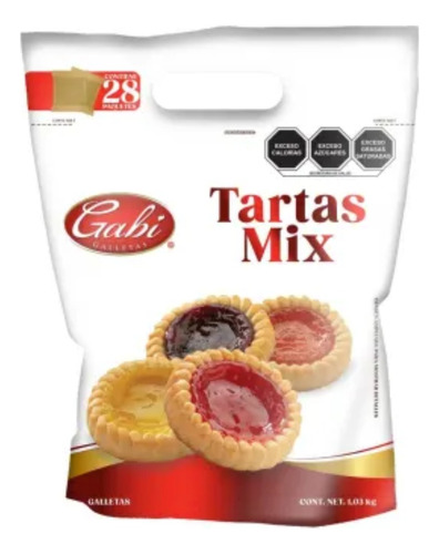 Galletas Gabi Tartas Mix 1.03 Kg