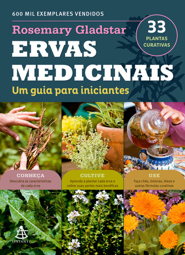 Ervas Medicinais: Um Guia Para Iniciantes - 1ªed.(2023), De Rosemary Gladstar. Editora Sextante, Capa Mole, Edição 1 Em Português, 2023