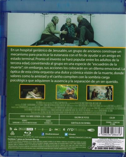 Imagen 2 de 3 de La Fiesta De Despedida The Farewell Party Pelicula Blu-ray