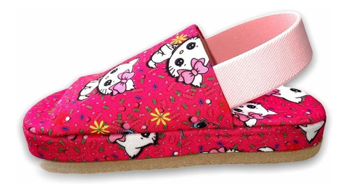 Sandalia Pantunfla Dibujos Para Niña Moda Casual Mod 009
