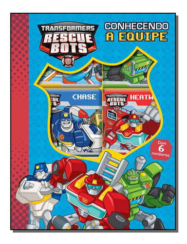 Libro Transformers Rescue Bots Conhecendo A Equipe De Editor